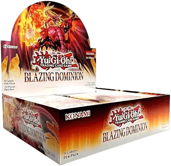 Yu-Gi-Oh! - Blazing Dominion - Booster Box (First Edition) premium collectible