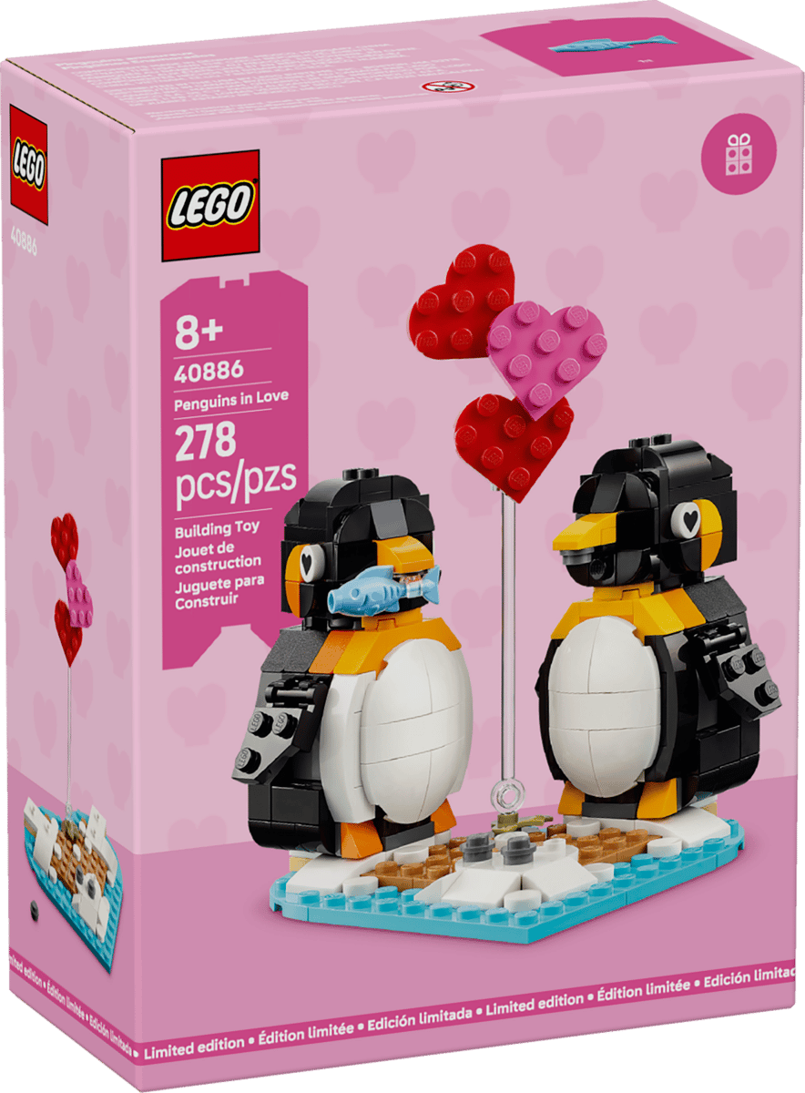 Lego Penguins in Love premium collectible