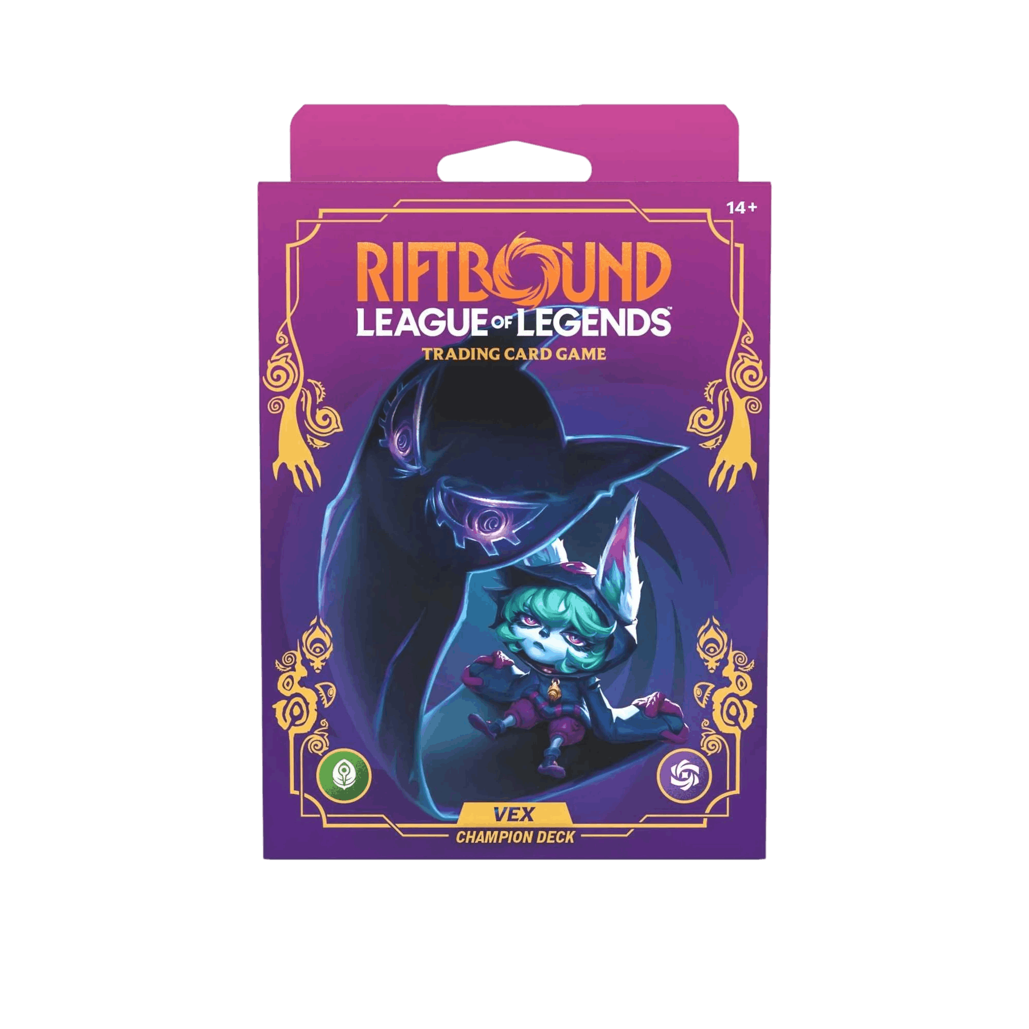 Riftbound: League of Legends TCG - Set 03 - Unleashed Champion Deck: Vex premium collectible