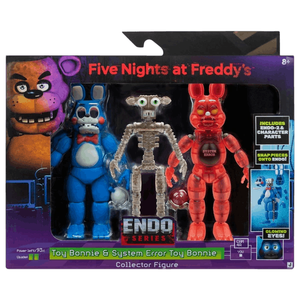 Five Nights at Freddy's - Action Figure Endo-Series - Bonnie & System Error Bonnie premium collectible