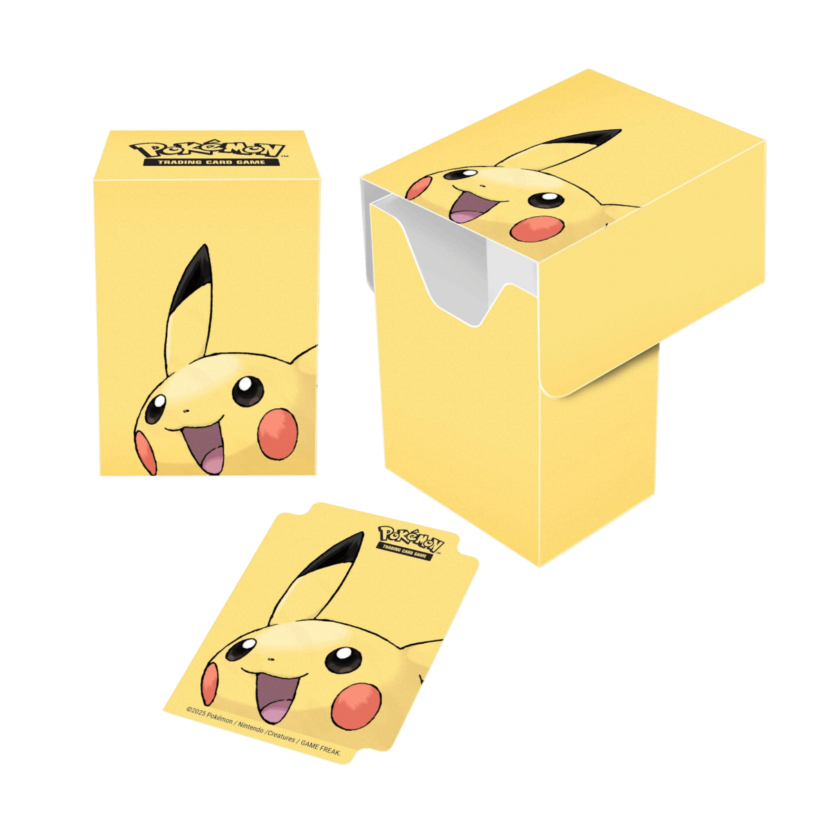 Ultra PRO Pokémon Pikachu Full-View Deck Box for Pokémon TCG cards